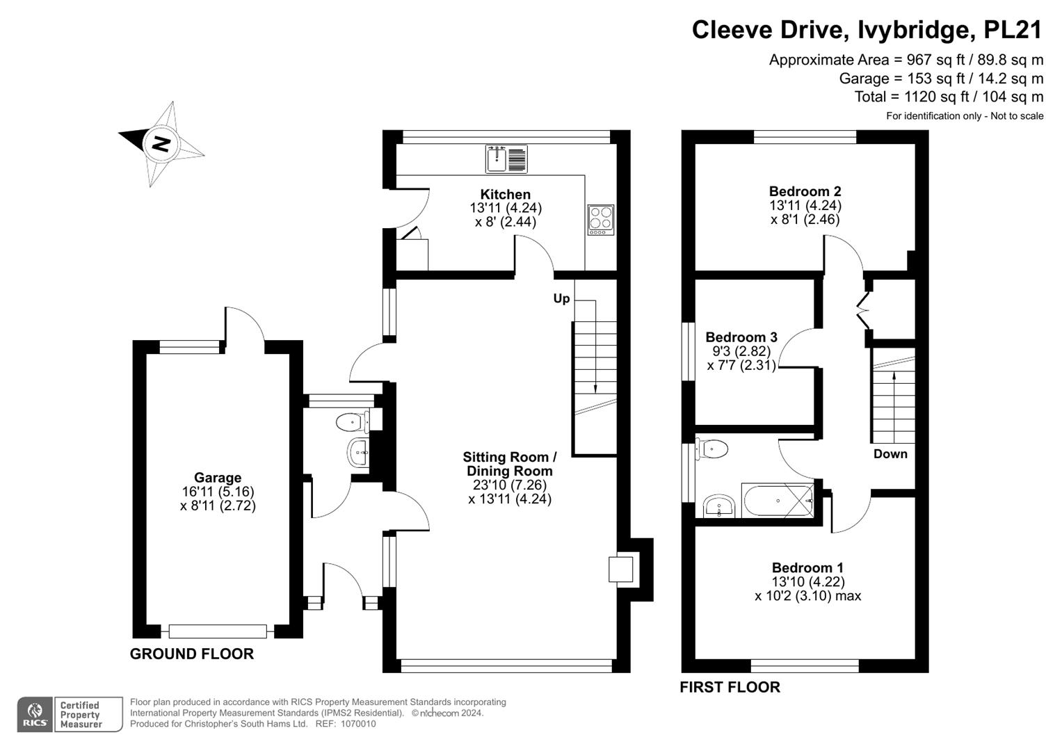 Cleeve Drive, Ivybridge Christophers South Hams